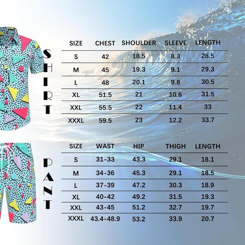 Mens Hawaiian Shirts and Shorts Set 2 Pieces Beach Outfits Sets with Bucket Hats in Saudi Arabia