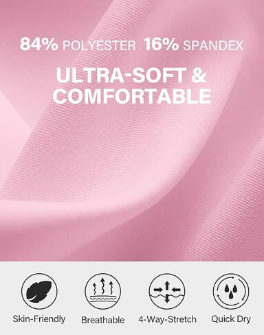 MOTEEPI Women's Tennis Dress Built-in Removable Bra & Shorts and 4 Functional Pockets for Golf & Active Clothes Outfits in Kuwait