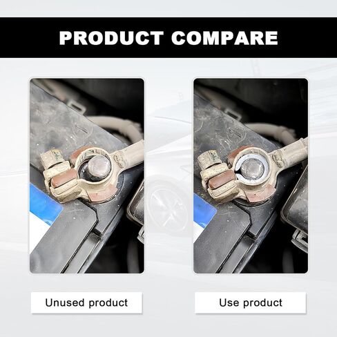 زوجان من حشوات عمود البطارية - محول طرفي بطارية من سبائك الرصاص العالمي للبريد الإيجابي والسلبي، محولات عمود محول طرفية بطارية السيارة، ملحقات السيارة in Kuwait