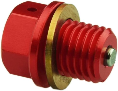SCAR Magnetic Oil Drain Plug Bolt compatible with KTM SX SXF EXC EXCF 50 65 85 125 150 250 300 350 450 500 00-25 HUSQVARNA TC TE TX FE TC FC FX FS 501 14-25 GASGAS MC MCF EC ECF EX EXF 21-25 - Blue in Kuwait