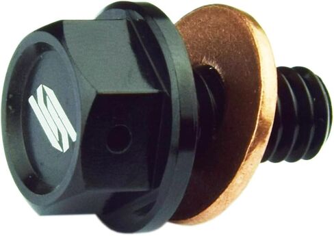 SCAR Magnetic Oil Drain Plug Bolt compatible with KTM SX SXF EXC EXCF 50 65 85 125 150 250 300 350 450 500 00-25 HUSQVARNA TC TE TX FE TC FC FX FS 501 14-25 GASGAS MC MCF EC ECF EX EXF 21-25 - Blue in Kuwait