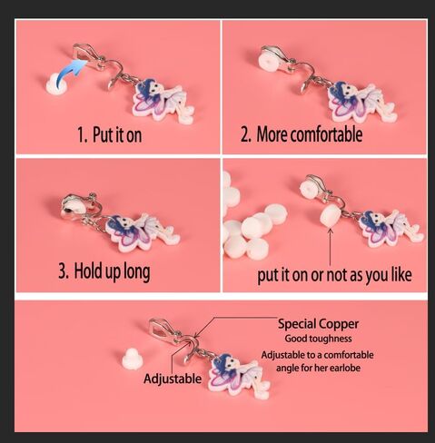 20 زوجًا من الأقراط المشبكية للفتيات من سن 10 إلى 12 - أقراط لطيفة لا تسبب الحساسية للأطفال - أقراط عيد القديس باتريك هدية عيد الميلاد للفتيات بعمر 8 سنوات in Kuwait