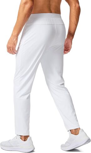 Pudolla Men's Lightweight Sweatpants with Pockets Ultra 4-Way Stretch Soft Joggers for Gym Workout Runing Athletic Pants in Kuwait