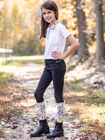Anni Lyn Sportswear Kids Camp Knee Patch Tights in Kuwait