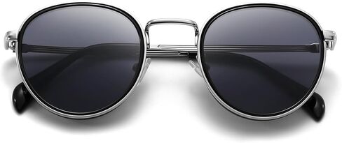 SUNGAIT Round Sunglasses for Women Men: Retro Sun Glasses for Driving Beach Camping Trip - UV400 Protection in Kuwait