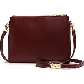 Lo & Sons The Pearl - Premium Crossbody Bag Made with Genuine Real Cactus Leather, Versatile Small Shoulder Bag for Women