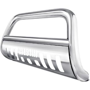 Westin 31-6020 E-Series Bull Bar fits 2020-2024 Silverado 2500 3500 Stainless Steel