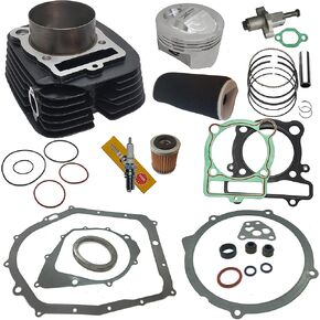 ZOOM ZOOM FORGED 366cc Big Bore Cylinder Kit Forged Piston For 1987-2004 Yamaha Warrior 350 & 2004-2013 Yamaha Raptor 350 Gasket Set