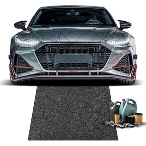 36 x 60 Inch Premium Oil Spill Mat,Garage Floor Mat for Under Car,Highly Absorbent Maintenance Mat Protect Your Floor from Oil Drips, Spills, Splashes and Stains(2 Pcs)