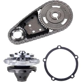 SCITOO Engine Timing Chain Kit with Water Pump - 9-0700S AW5033 Fit For Buick Rendezvous Terraza Uplander Montana Relay Century Skylark Regal Monte Carlo Ciera Venture for Silhouette 3.5L 3.1L 3.4L