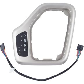 Upgrade Transmission Shifter Bezel with Harness Kit Compatible with 2014-2018 Jeep Cherokee 601-401 5YD27LS5AA 68413957AA