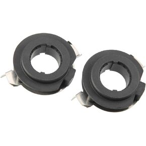 ACROPIX H7 LED Headlight Bulb Holder Adapter Socket Base Holders Clip for BMW E60 ML450 ML500 GLA63 AMG GL350 E350 ML350 GTI (Pack of 2) Car Parts