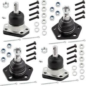 BOXI 4pcs Front Upper Lower Ball Joints for Chevy Blazer 1997-2005 / S10 1997-04 /for GMC Jimmy 1997-05 / Sonoma 1997-04 / Isuzu Hombre 1998-00 /for Oldsmobile Bravada 1997-01 | K5335 K5320