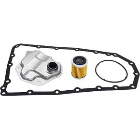 RE0F10A JF011E Transmission Filter Oil Pan Gasket Kit Replace 31728-1XF02 31728-1XF03 31397-1XF0D Fit for Altima Juke NV200 Rogue Select Sentra Lancer Outlander Sport Caliber Compass Patriot