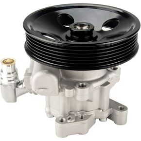 Power Steering Pump for E320 2003-2005 3.2L, S600 2001-2001 5.8L, E55 AMG 2004-2006 5.5L, CL500 2000-2001, E500 2003-2006 5.0L Replace 21-5361