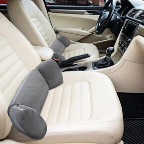 MABOZOO Car Seat Cushions for Driving, Driver Seat Pad for Car Seat or Chair, Car Seat Pillow for Drivers Long Time Driving(Black)
