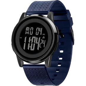 D DASH FOR SUCCESSFUL LIVING Smart Watch – Unisex Digital Watch with Luminous Display –Sport Watches for Men and Women– Multiple Functions and Comfortable Design – 50m Waterproof Watch