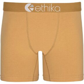 Ethika Mens MID Boxer Brief | *Solids* Maple Ash