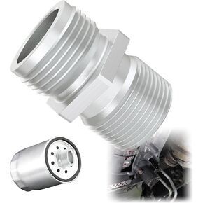 Steel Upgrade 68RFE Transmission Spin On Filter Screw Compatible with Dodge Ram 2500 3500 Cummins 6.7L Engine 2007-2021 Sturdy Tightenable Reusable Screws, Silver