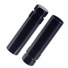 7 Spline Lug nut Key 7 Spline Lug Nut Socket Wheel Lock Key Aftermarket Large 7 Point Spline Lug Nut Key Removal Tool for 21 mm (13/16 Inch) & 22 mm (7/8Inch) Hex Socket