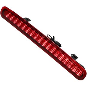 LED Third Brake Light Compatible for VW Beetle 2012-2019, Waterproof Plastic Red Housing 3rd High Mounted Stop Lamp Rear Center High Level Brake Light