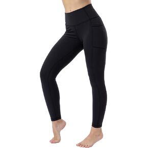 ONGASOFT Women High Waist Yoga Workout Leggings Tummy Control Brushed Soft Tight Pants with Side Pockets