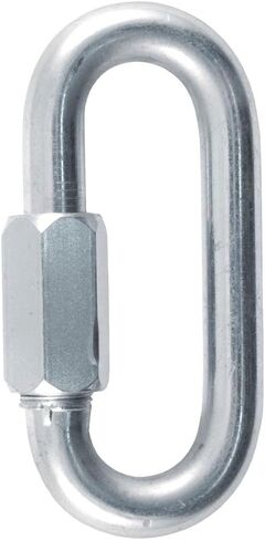 CURT 82932 Threaded Quick Link Trailer Safety Chain Hook Carabiner Clip, 1/2-Inch Diameter, 16,500 lbs Break Strength in Saudi Arabia