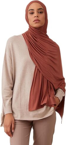 Modest Small Premium Jersey Hijab | For Muslim Women Head Scarf Wrap Hijabs in Kuwait