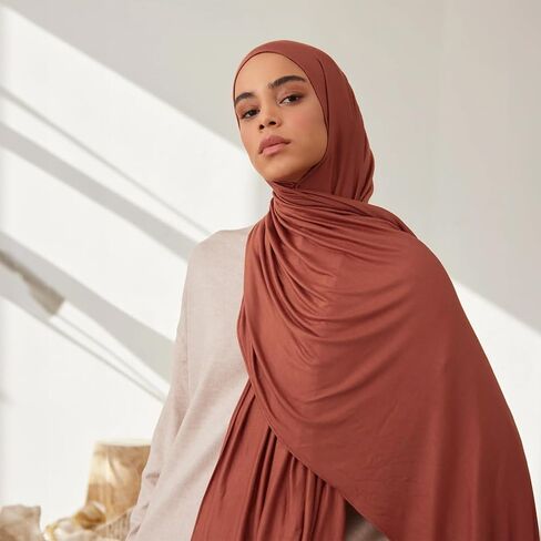 Modest Small Premium Jersey Hijab | For Muslim Women Head Scarf Wrap Hijabs in Kuwait
