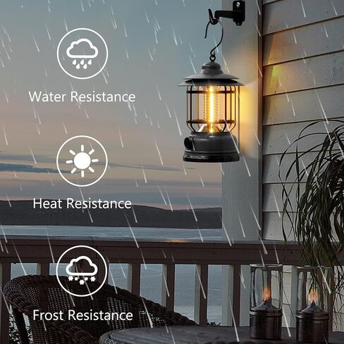 Camping Lanterns Battery Powered Rechargeable Lights,3 Pack Green in Kuwait
