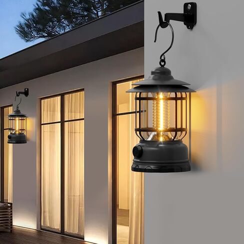 Camping Lanterns Battery Powered Rechargeable Lights,3 Pack Green in Kuwait