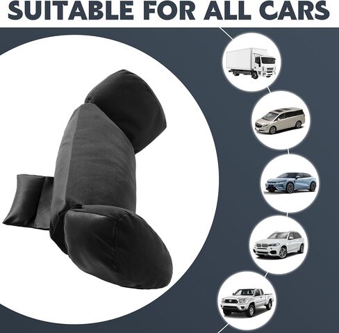 MABOZOO Car Seat Cushions for Driving, Driver Seat Pad for Car Seat or Chair, Car Seat Pillow for Drivers Long Time Driving(Black) in Saudi Arabia