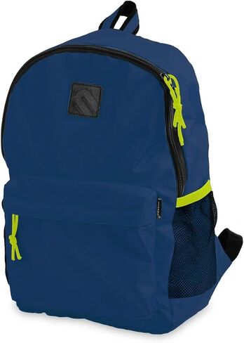 Mintra Office Backpack, Water-resistant Everyday Bag with Adjustable Straps, Unisex Backpack for Travel, College, Multi-Compartments with Secure Zippers, Dark Orange, 20L Large, 12.59"W x 20"H in Kuwait