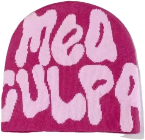 Y2K Beanie Hat Streetwear MEA Design Hats for Women Men Teenagers in Saudi Arabia