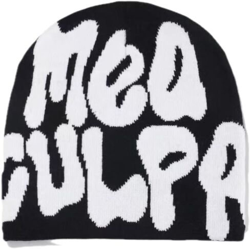 Y2K Beanie Hat Streetwear MEA Design Hats for Women Men Teenagers in Saudi Arabia