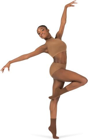 Womens Skin Tone Ankle Dance Socks in Saudi Arabia