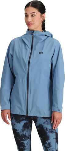 Outdoor Research Women's Stratoburst Stretch Rain Jacket, Olympic, XL in Kuwait