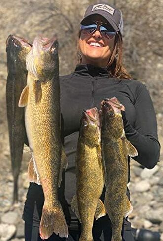 Fishoholic Snapback Baseball Fishing Hat - Embroidered Logos Mesh Trucker Fishing Gift for Dad Father Son (R) TM Fishaholic (SNP-BLKonBLK) in Kuwait