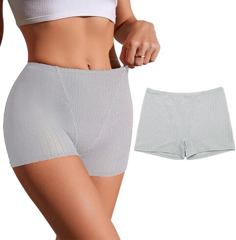 Hibluco Women's Boyshort Panties Soft Stretch Boy Shorts Underwear Boxer Briefs in Saudi Arabia