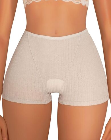 Hibluco Women's Boyshort Panties Soft Stretch Boy Shorts Underwear Boxer Briefs in Saudi Arabia