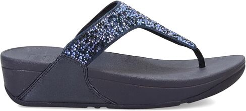 صندل نسائي من FitFlop من Lulu Crystal-Mix بكعب عريض in Saudi Arabia