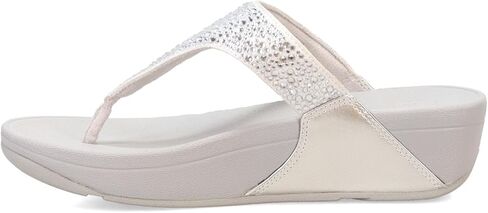 FitFlop Women's Lulu Crystal-Mix Toe-Post Sandals Wedge in Kuwait