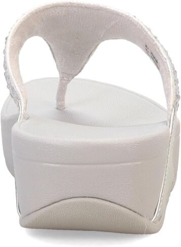 FitFlop Women's Lulu Crystal-Mix Toe-Post Sandals Wedge in Kuwait