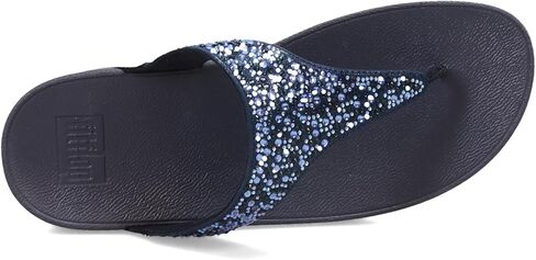 صندل نسائي من FitFlop من Lulu Crystal-Mix بكعب عريض in Saudi Arabia