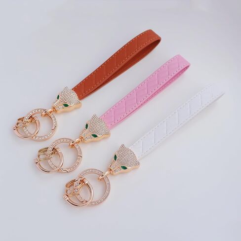 Doflamingo النساء السوار المفاتيح اسهم لمفتاح السيارة فوب حامل لطيف الجلود سوار المعصم ملحقات السلسلة الرئيسية in Saudi Arabia