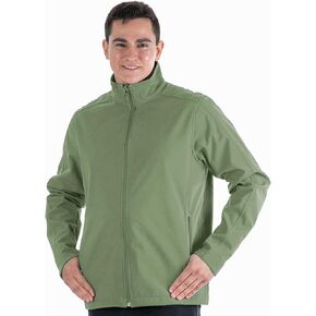 Yasumond Mens Windbreaker Softshell Jacket Fleece Lined Coat Waterproof Lightweight Outdoor Casual Track Jacket