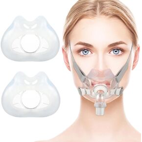 Replacement Cushions for AirFit F30 (Pack of 2) - Replacement Mask Cushions Compatible with Original F30 Frame, Reliable Seal & Perfect Fit(Medium)