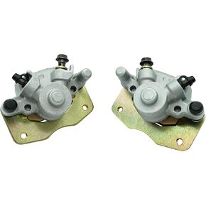 M MATI Front Left Right Brake Calipers & Pads for Can Am Renegade 500 800 Outlander 330 2X4 400 2X4 800R XXC 705600594 705600593