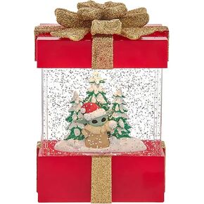 7-Inch Battery-Operated The Child and Tree Water Musical Gift Box Table Piece