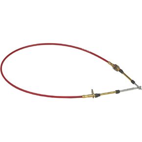B&M 80605 5' Long Performance Shifter Cable , Red